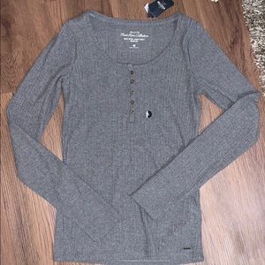 Hollister Grey long sleeve